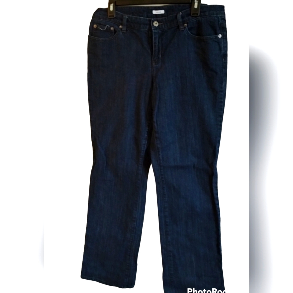 Stretch Dark Denim Jeans